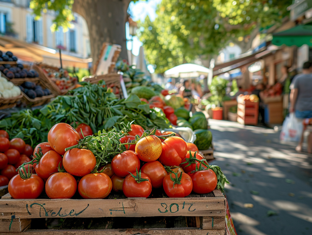 marché alimentaire