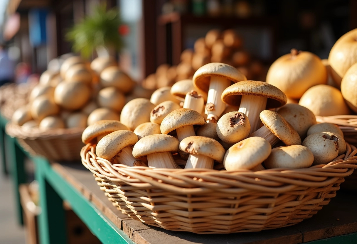 champignons chinois