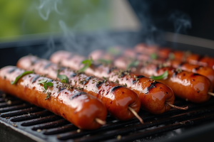 Équilibrer goût et texture dans la cuisson des saucisses