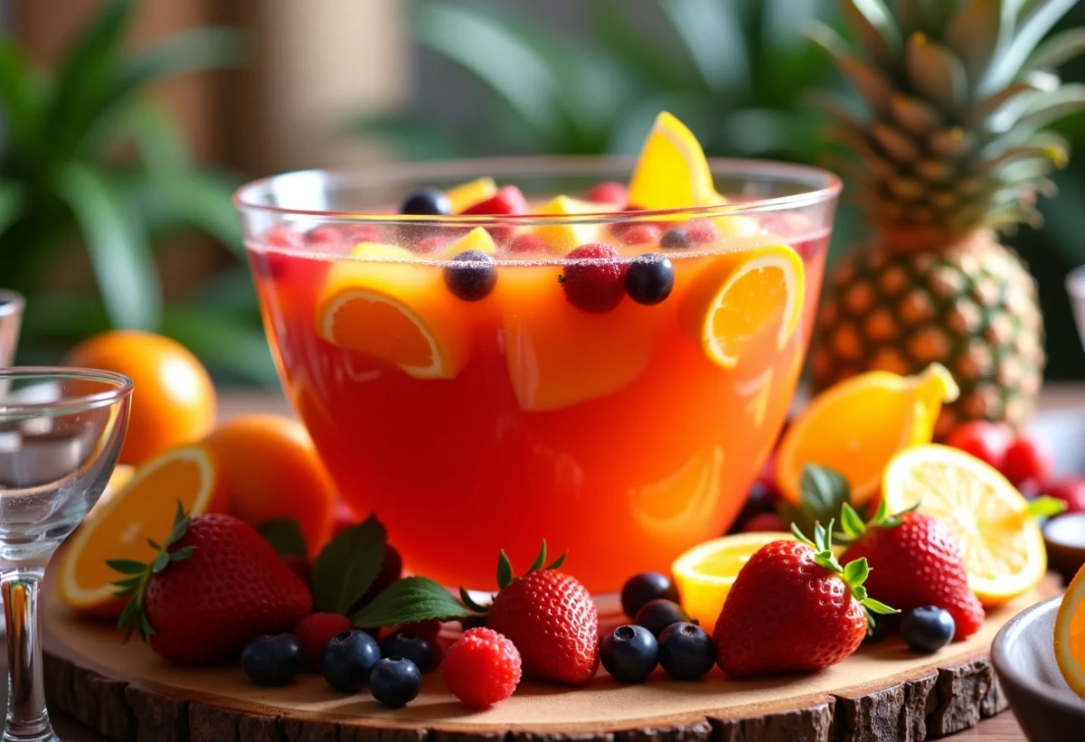 L’art de la recette simple de punch pour 30 personnes : guide pour séduire vos convives