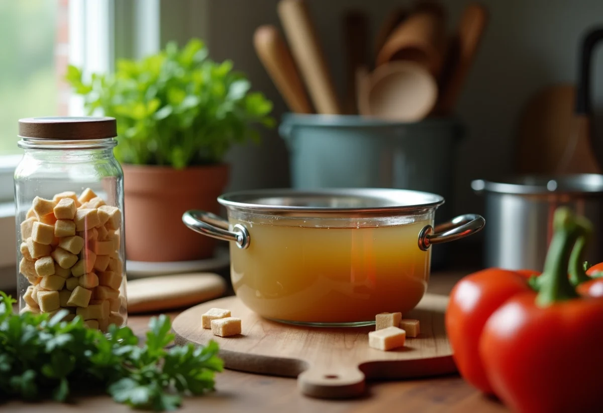 Peut-on remplacer le fond de veau par du bouillon cube ?