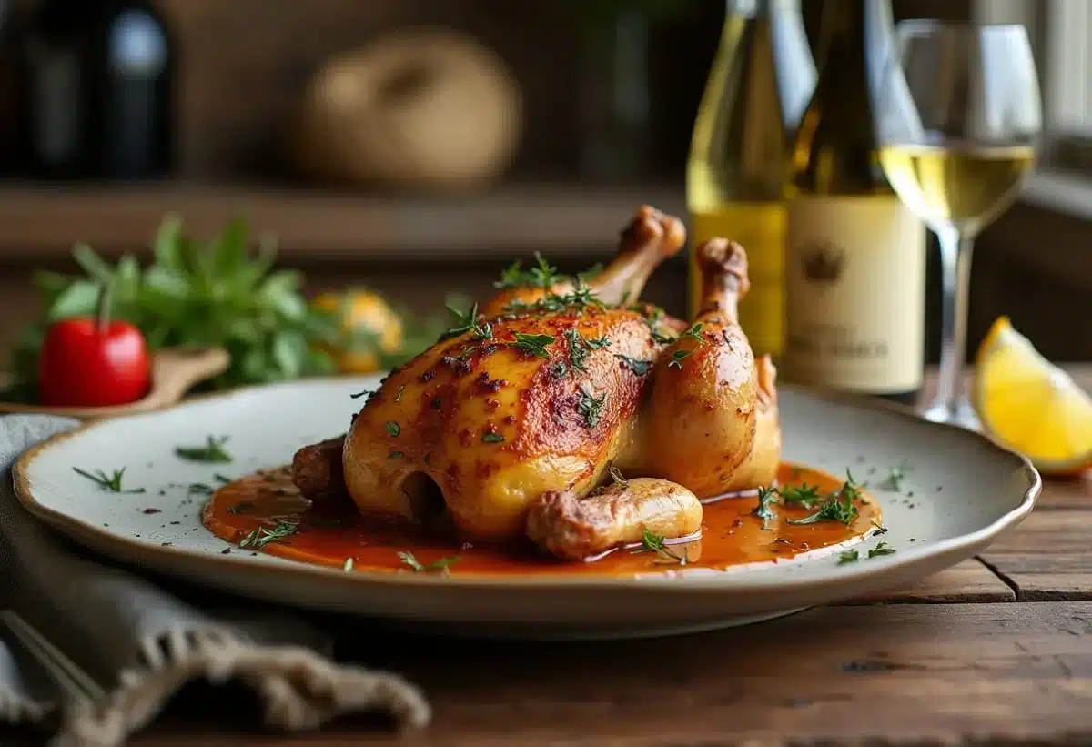 Poulet au vin jaune : une recette ancestrale du Jura