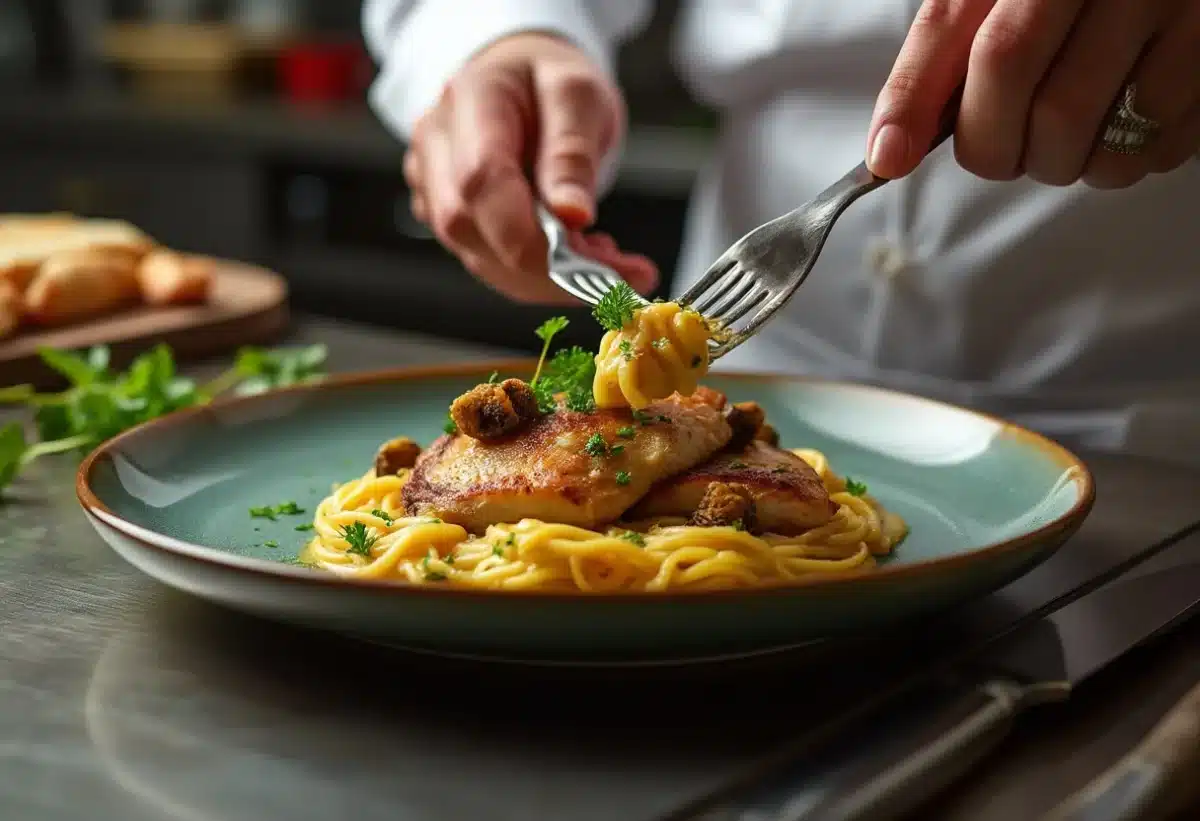 Poulet aux morilles et vin jaune : délice des gourmets